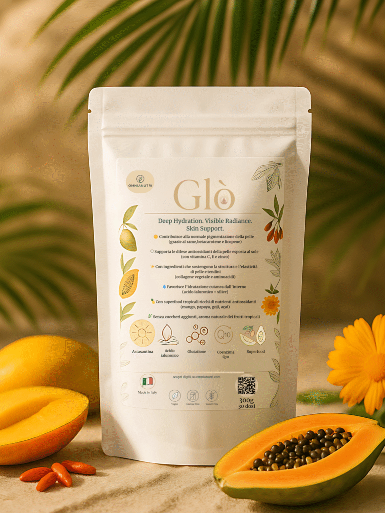 Glò-integratore alimentare per il benessere della pelle